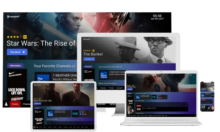 IPTV Homeland 4K compatibel met Smart TV, Firestick en Apple TV